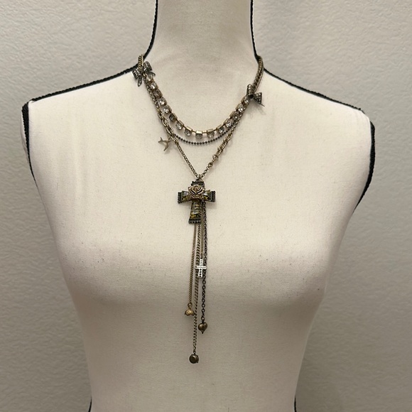 Betsey Johnson Jewelry - Gold Multi-Layer Necklace